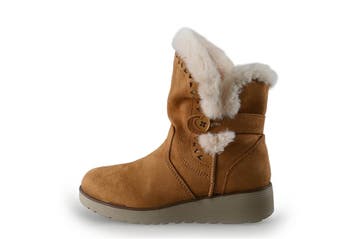 Skechers Enkellaarzen Meisjes in maat 31 Cognac, Verzenden, Schoenen