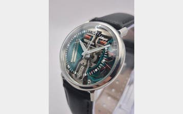 Bulova - Accutron Spaceview 214 - Heren - 1969, Nieuw