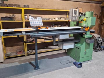 Peddinghaus Hydraulic 502 met Cnc positioneertafel Pehu XL, Ophalen