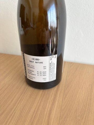 2020 Tom Gauditabois, -EI08- - Champagne Brut Nature - 1, Collections