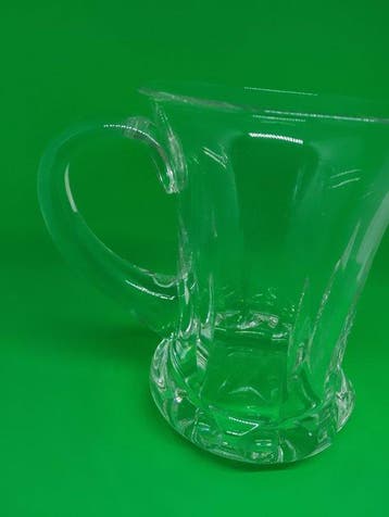 Daum (Nancy/France) - Pichet - Verre - Modèle Sorcy, Antiquités & Art