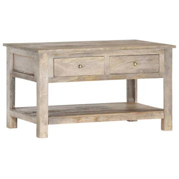 Salontafel Mangohout | Retour Deal | 67% korting, Gebruikt, 50 tot 100 cm, Verzenden, Vintage