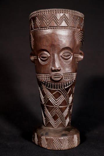 Figure - Kuba Cup - 22 cm - République Démocratique du Congo