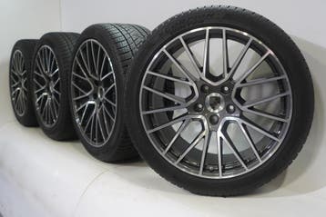 Porsche Cayenne E3 21 inch velgen Pirelli Winterbanden Origi, Ophalen of Verzenden