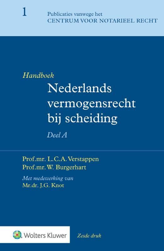 Handboek Nederlands vermogensrecht bij scheiding Deel A, Boeken, Wetenschap, Zo goed als nieuw, Verzenden