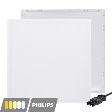 BACK-LIT LED PANEEL | EUROPA | 60X60CM | 30W | PHILIPS DRIV, Verzenden, Nieuw in verpakking