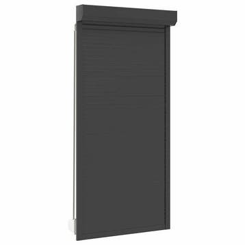 Rolluik - Antraciet - 100x210 - cm - rolluik voor raam of, Verzenden, Nieuw