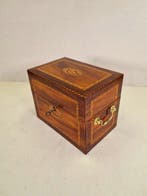 Armoire à liqueurs - Acajou, Padouck - LIVRAISON GRATUITE!!!, Antiquités & Art