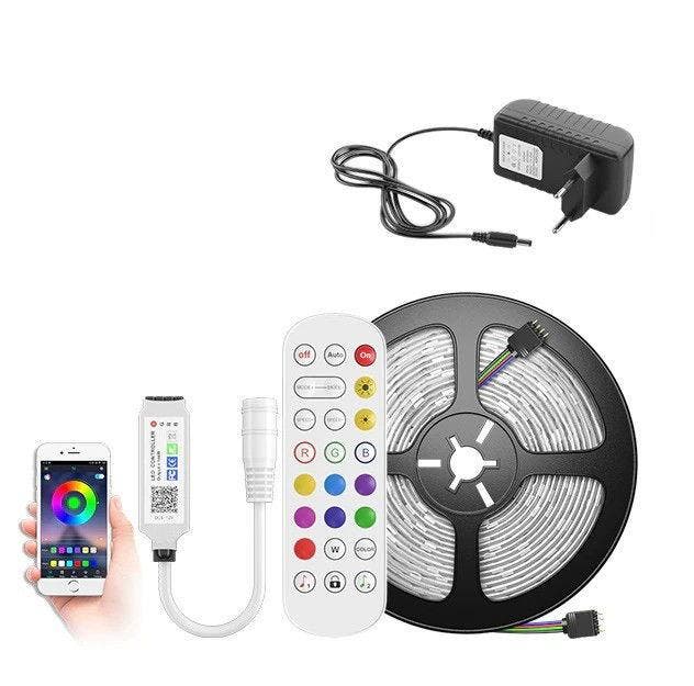 DrPhone AG03 - Led strip - Multi Kleur - 5050 SMD -, Huis en Inrichting, Lampen | Overige, Nieuw, Verzenden