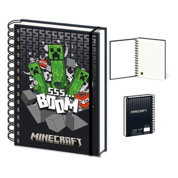 Minecraft 3D Wiro Notebook A5, Ophalen of Verzenden