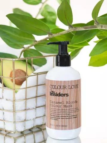 The Insiders Colour Love Colour Mask 300ml (Haarmasker), Verzenden, Nieuw, Gel, Wax, Haarlak of Mousse