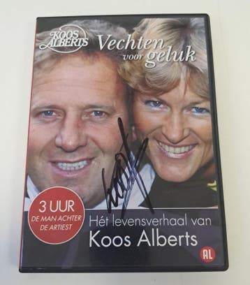 Koos Alberts - Vechten Voor Geluk DVD (Met Handtekening Koos, Verzenden, Nieuw in verpakking