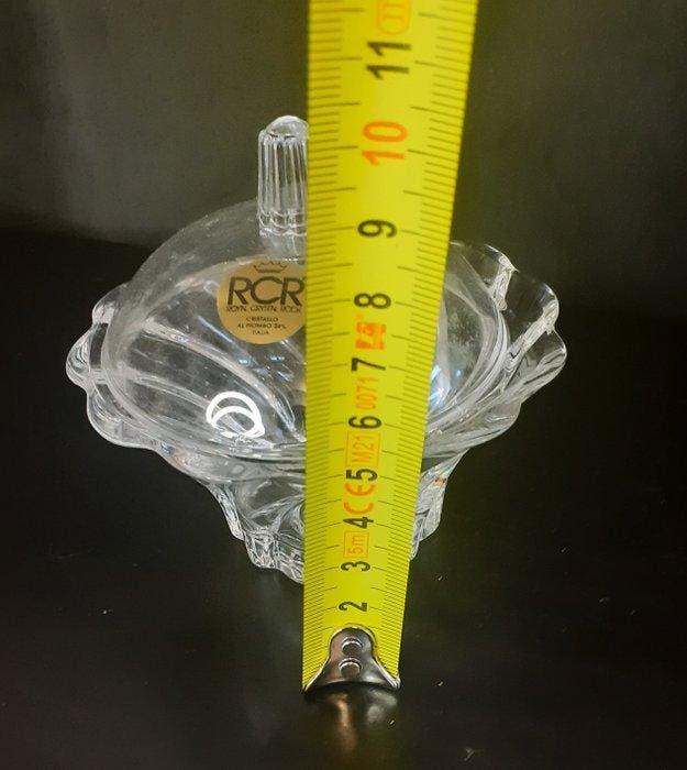 Royal Cristal Rock cristalleria Italiana - Kaptafelset (3) -, Antiek en Kunst, Curiosa en Brocante