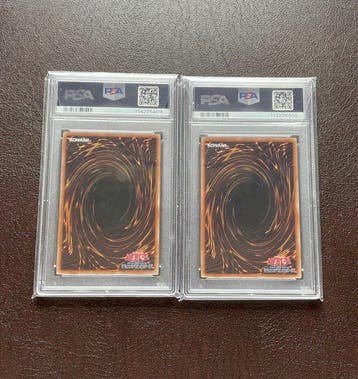 Konami - 2 Graded card - Yu-Gi-Oh! - Firewall Dragon Foil,