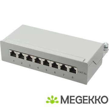 LogiLink NP0018 patch paneel 8 poorten, Computers en Software, Verzenden, Nieuw