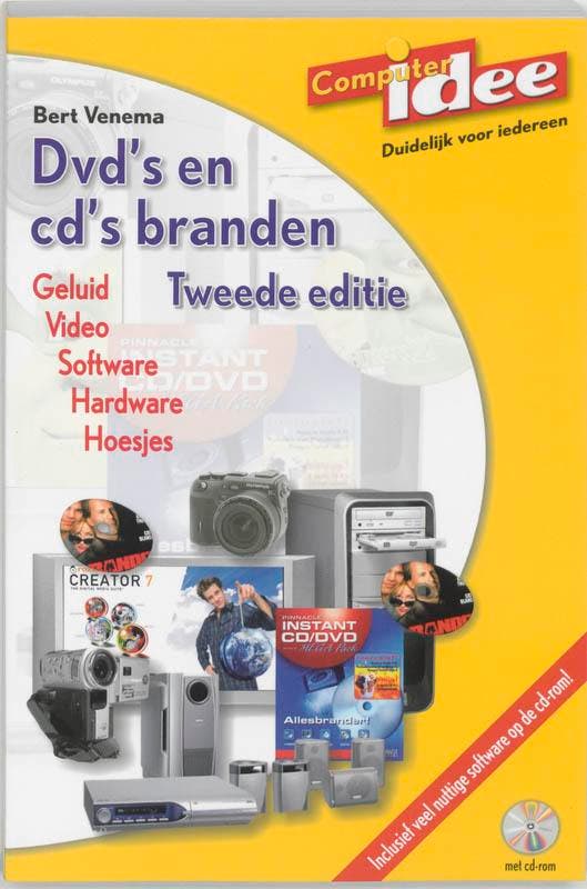 Dvds en cds branden / Computeridee 9789059401464 B. Venema, Boeken, Informatica en Computer, Zo goed als nieuw, Verzenden