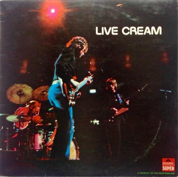 Cream - Live Cream, Verzenden