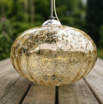 Kramer Leuchten - Plafondlamp - iriserend amberkleurig