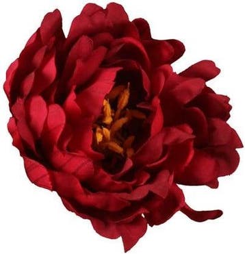 Pioen Losse bloem Rood Foam 10 cm stuk