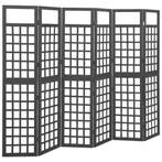 vidaXL Kamerscherm/trellis met 6 panelen 242,5x180 cm, Verzenden, Nieuw
