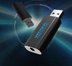 3D USB externe geluidskaart naar 3.5mm audio microfoon AU..., Verzenden