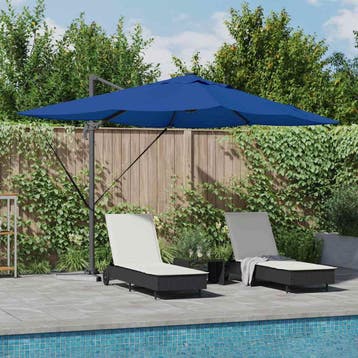 vidaXL Parasol 352 x 251 x 265 cm Polyester en Aluminium, Verzenden, Nieuw