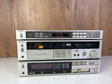 Technics - SU-Z55 Amplifier + M206 Cassette Deck + ST-S505