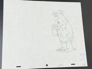Hanna-Barbera - Dessin danimation original de Fred