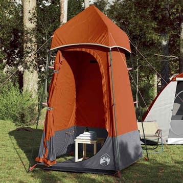 vidaXL Toilettent waterdicht oranje, Verzenden, Nieuw