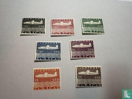 Curaçao - Luchtpost - 1947, Timbres & Monnaies, Timbres | Antilles néerlandaises, Envoi