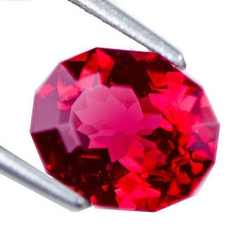 Rouge Grenat - 3.64 ct - International Gemological Institute, Handtassen en Accessoires, Edelstenen, Nieuw