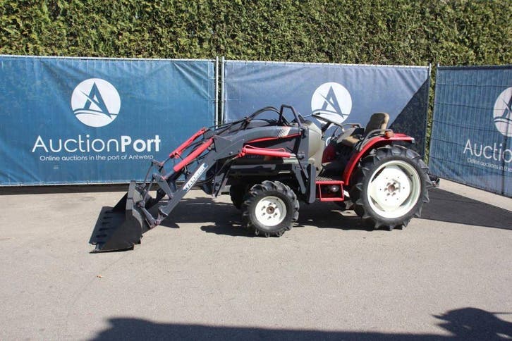 Veiling: Minitractor Yanmar F-200D Diesel 20PK met Voorlader, Zakelijke goederen, Landbouw | Tractoren, Ophalen