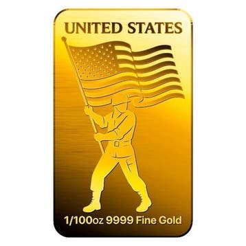 1/100 oz - Goud .999 - European Mint, Estonia, 5 x 1/100 oz