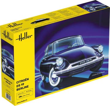 Heller 80795 Citroen DS 19 Bouwpakket Schaal 1:16, Hobby en Vrije tijd, Modelbouw | Auto's en Voertuigen, Verzenden, Nieuw, Overige typen