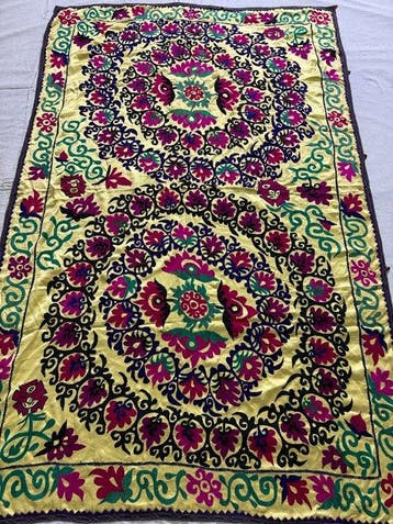 Suzane Kilim - Suzane Tapijt, Bankhoes, Bedhoes,, Huis en Inrichting, Nieuw