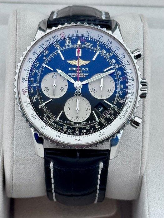 Breitling - Navitimer 01 Automatic Chronograph - AB0120 -, Handtassen en Accessoires, Horloges | Heren