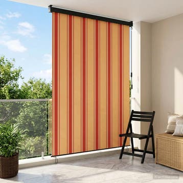 vidaXL Rolgordijn Multikleur 160 x 250 cm Stof en Aluminium, Verzenden