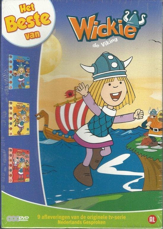 Wickie de viking - het beste van (dvd tweedehands film), Cd's en Dvd's, Dvd's | Actie, Ophalen of Verzenden