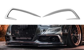 Aggressive voorbumper spoiler voor Audi A6 C7 S-line & S6, Ophalen of Verzenden