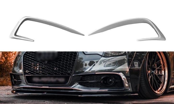Aggressive voorbumper spoiler voor Audi A6 C7 S-line & S6, Autos : Divers, Tuning & Styling, Enlèvement ou Envoi
