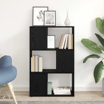 vidaXL Tv-meubelset 60 x 24 x 94,5 cm Zwart Bewerkt hout, Verzenden