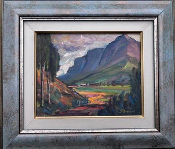 German school (XX), signed J. Robert - Landschaft