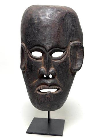 Masker van een sjamaanpriester - Himalaya - Nepal (Zonder