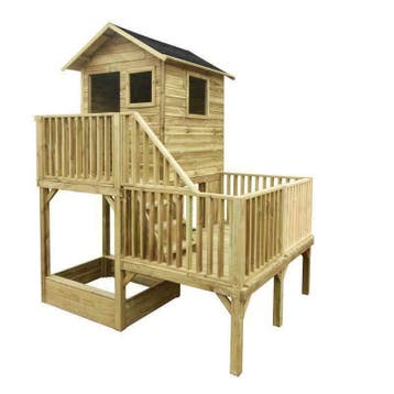 Houten speelhuis Panter | Nieuw | Veel speelmogelijkheden, Ophalen of Verzenden, Nieuw