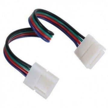 LED Strip RGB type 5050 koppelstuk 10mm met kabel solderen, Ophalen of Verzenden, Nieuw