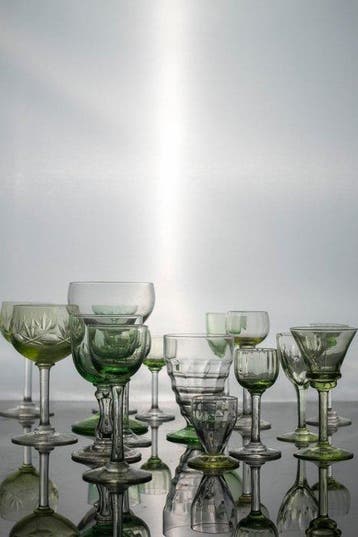 Val Saint Lambert - Verre à vin (17) - Verre