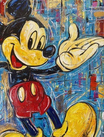 Nguyn V.L (1993) - The Mickey Legacy (09) 80 60 cm.