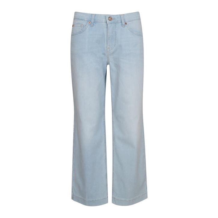 MAC • lichtblauwe Culotte jeans • 36, Kleding | Dames, Broeken en Pantalons, Blauw, Nieuw, Maat 36 (S), Verzenden