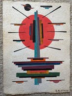 Boris Alepkow (XIX-XX) - Russische Avantgarde Suprematismus, Antiek en Kunst