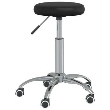 vidaXL Eetkamerstoel kunstleer zwart, Huis en Inrichting, Stoelen, Verzenden, Nieuw